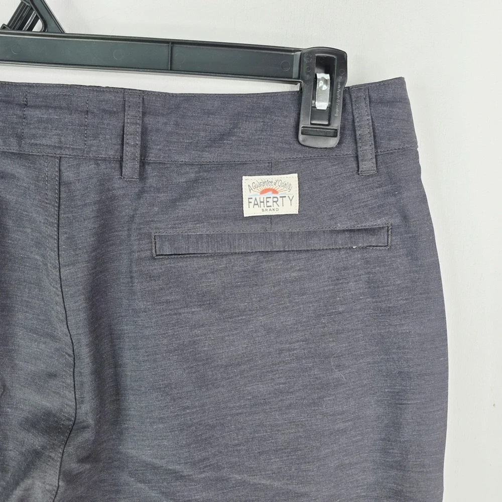 Faherty Belt Loop All Day Shorts Gray Drawstring 9